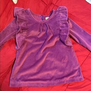 Purple Ruffled Dress
